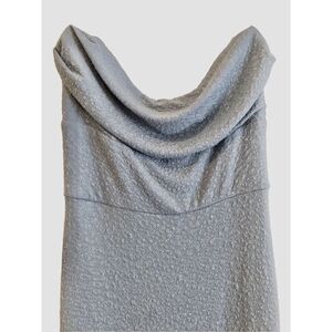 Windsor Sparkling Prom/Homecoming Long Formal Strapless Light Blue M Dress